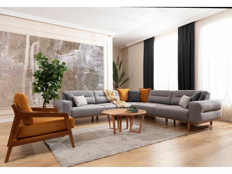 Lotus Sofa Köşe Koltuk Milano Maxi Köşe Takımı