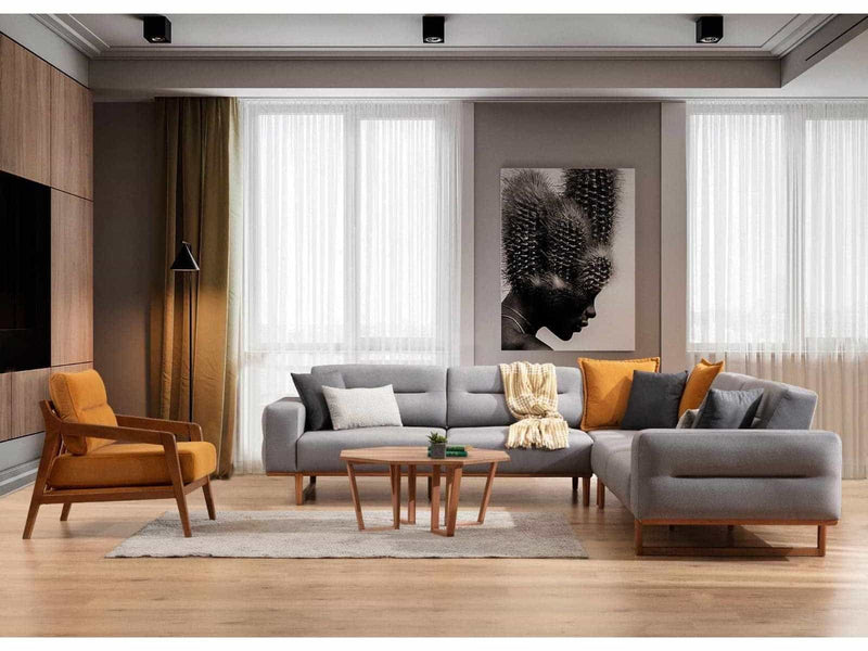 Lotus Sofa Köşe Koltuk Milano Maxi Köşe Takımı